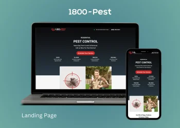 1800 pest landing page demo